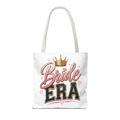 Bride Era Tote Bag — Bachelorette Bride Crown Tote for Bridal Shower & Wedding Weekend