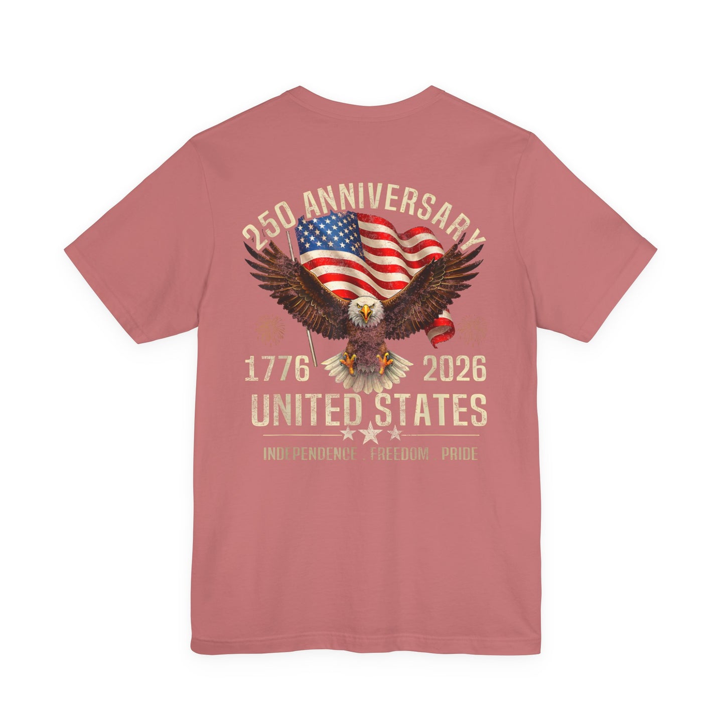 250th Anniversary United States Eagle T-Shirt – 1776–2026 Patriotic Tee