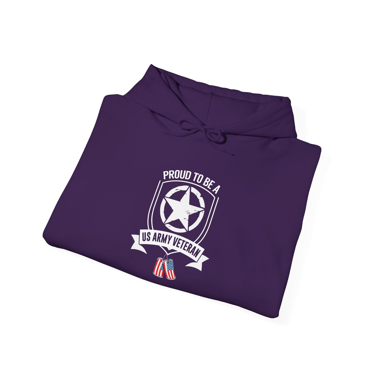 Proud to Be a US Army Veteran Hoodie