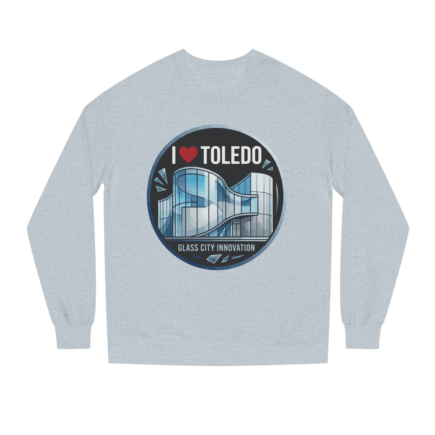 I  Toledo Glass City Sweatshirt — Toledo Skyline Crewneck