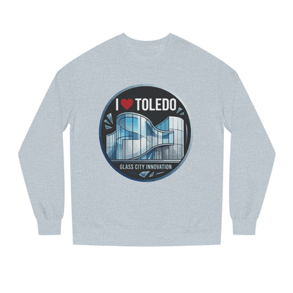 I  Toledo Glass City Sweatshirt — Toledo Skyline Crewneck