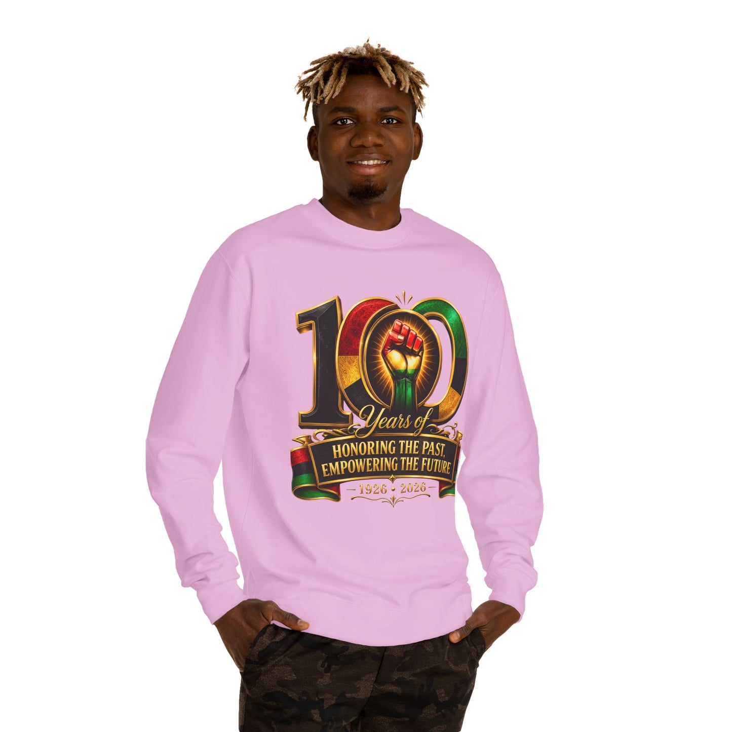 100 Years Anniversary Sweatshirt – "Honoring the Past, Empowering the Future"