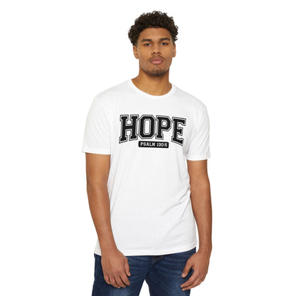 Hope Psalm 130:5 T-Shirt — Inspirational Faith Tee