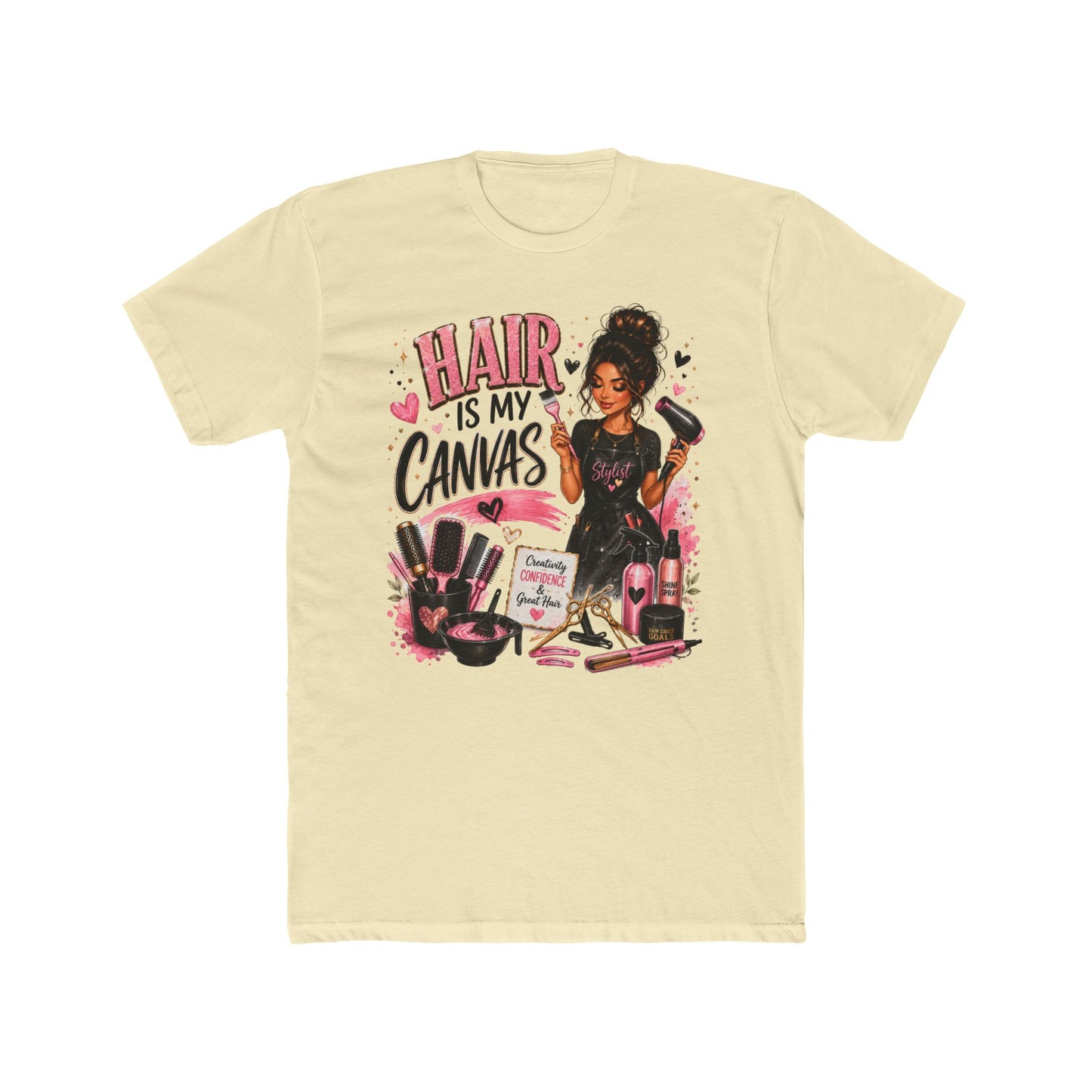 Hair Is My Canvas T‑Shirt