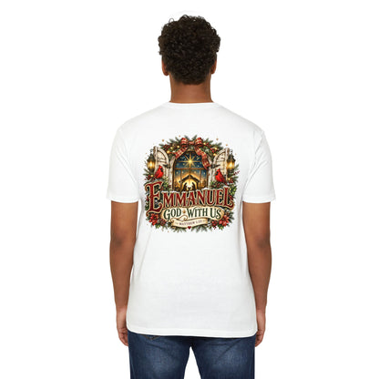 Emmanuel "God With Us" Christmas T-Shirt