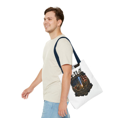 9·11 Memorial Tote Bag — We Will Never Forget Tribute Tote