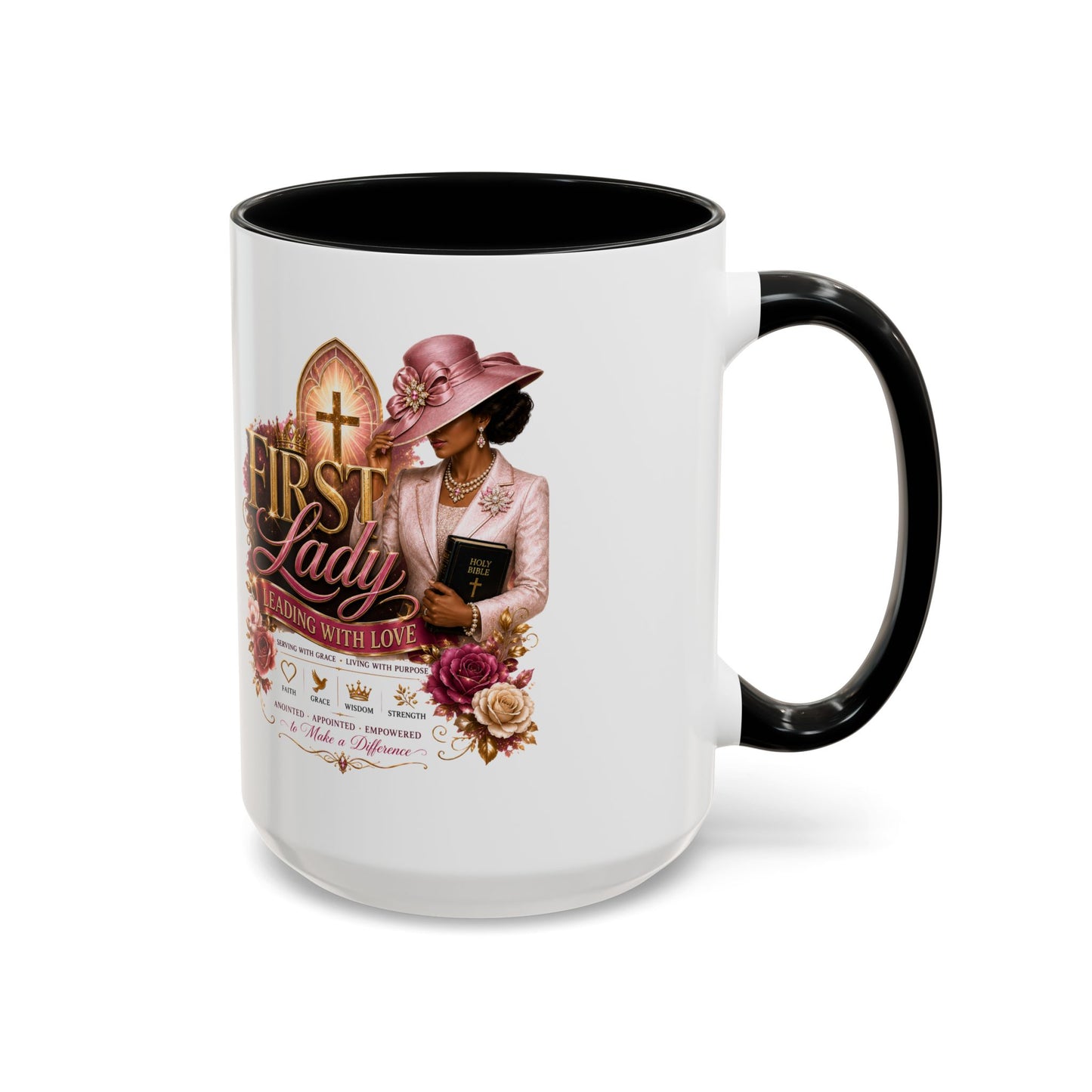 First Lady Church Coffee Mug — Inspirational Faith & Sunday Best Design
