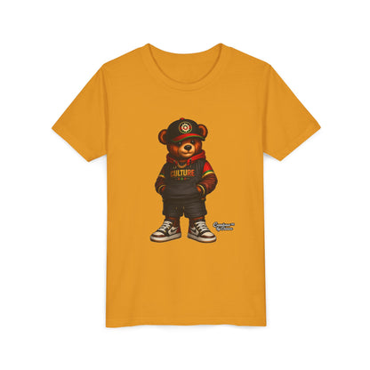 Youth Tee — Urban Bear "Culture" Graphic