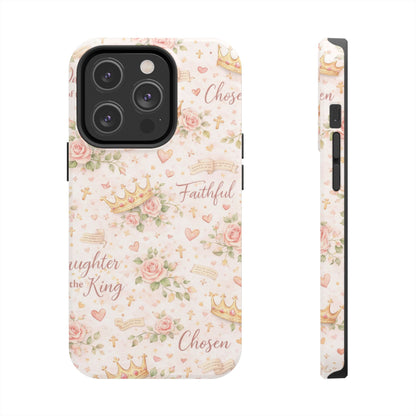 Daughter Of The King Phone Case | Christian Floral iPhone Case