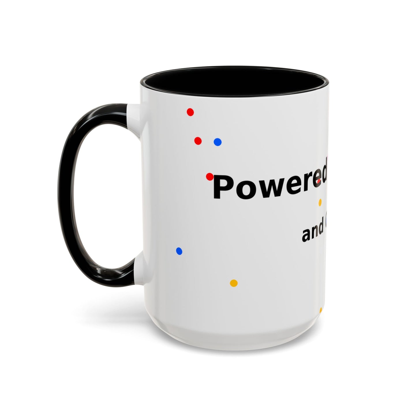 ADHD and Coffee Accent Mug — Funny Neurodivergent Travel Coffee Cup