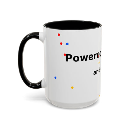 ADHD and Coffee Accent Mug — Funny Neurodivergent Travel Coffee Cup