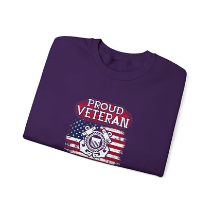 Proud Veteran of United States Coast Guard Sweatshirt