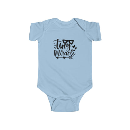 Infant Bodysuit - "Tiny Miracle" Baby Onesie, Newborn Gift