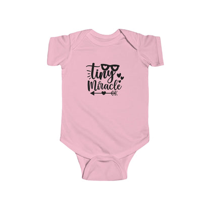 Infant Bodysuit - "Tiny Miracle" Baby Onesie, Newborn Gift