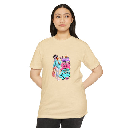 Faith Graphic T-Shirt — “Walk by Faith, Not by Sight” Inspirational Tee