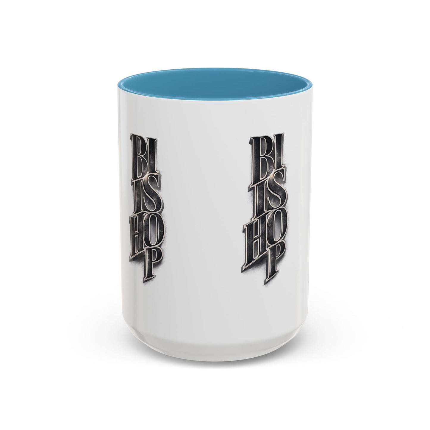 Bishop Vertical Logo Accent Coffee Mug — 11/15oz