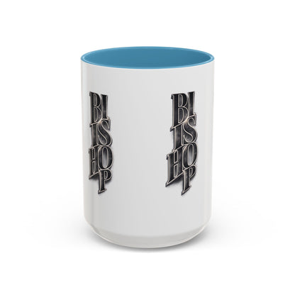 Bishop Vertical Logo Accent Coffee Mug — 11/15oz