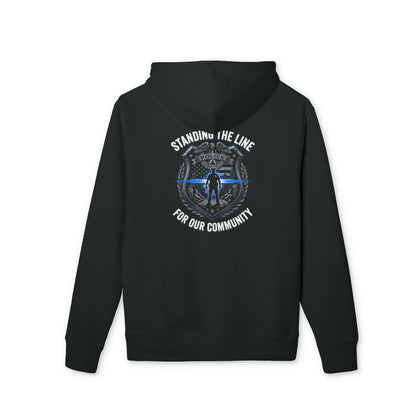 Aviation Badge Hoodie — "Sky High" Pilot Emblem Hoodie