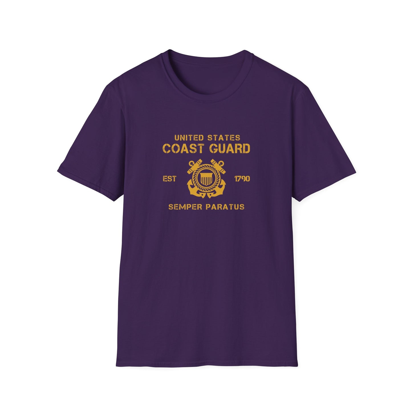 United States Coast Guard EST 1790 Semper Paratus T-Shirt