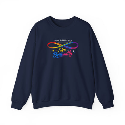 Think Differently See Brilliantly Sweatshirt