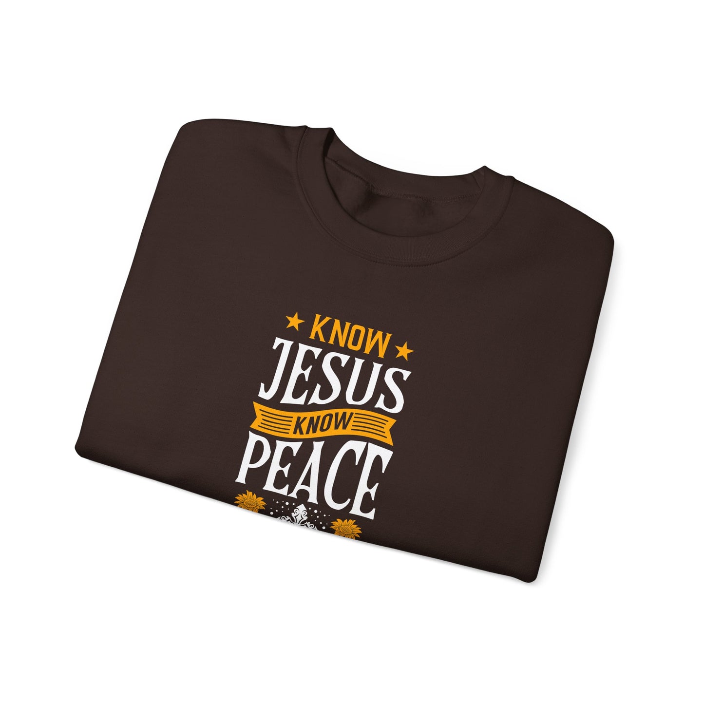 Know Jesus Know Peace Sweatshirt