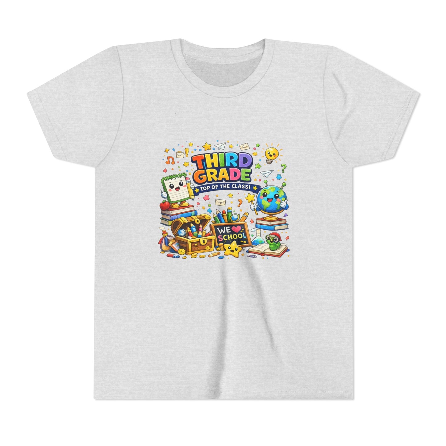 Third Grade Kids Tee — "Third Grade Out of the Classroom" Back-to-School Youth Shirt