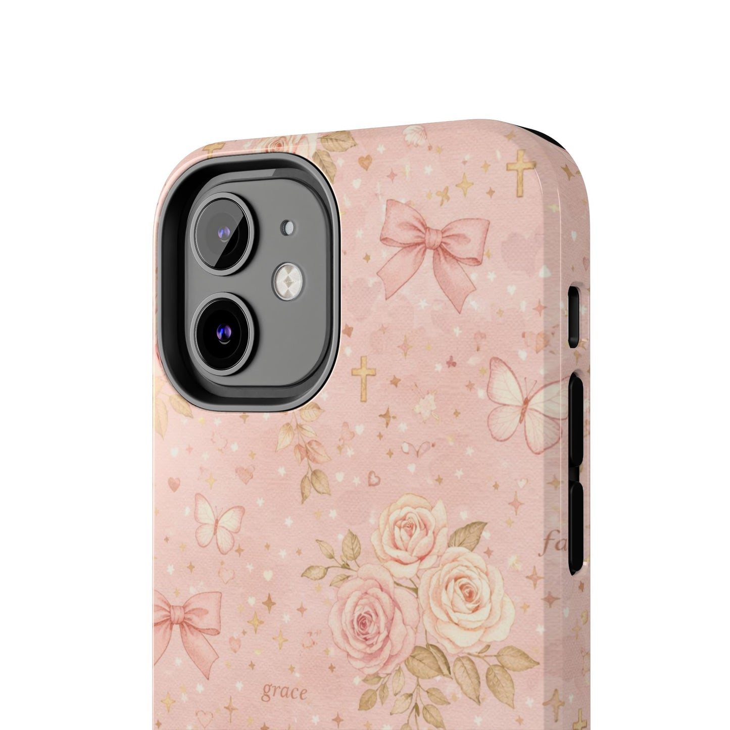 Grace Faith Phone Case | Christian floral iPhone Case