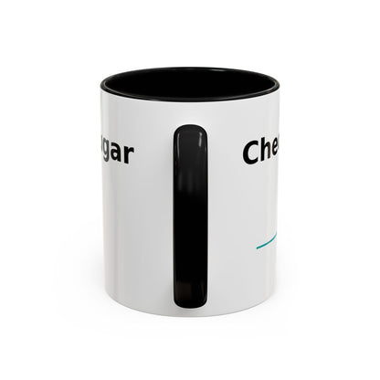 Accent Coffee Mug – 'Checking My Blood Sugar Like It's My Job' Diabetes Awareness Mug