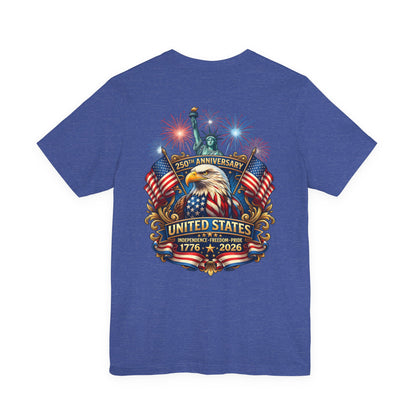 250th Anniversary United States Eagle T-Shirt – 1776–2026 Patriotic Tee