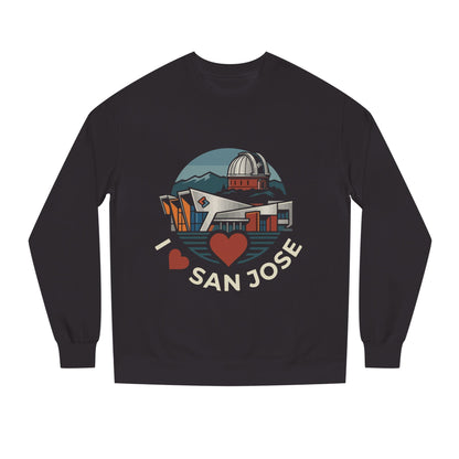 San Jose Heart Crewneck Sweatshirt