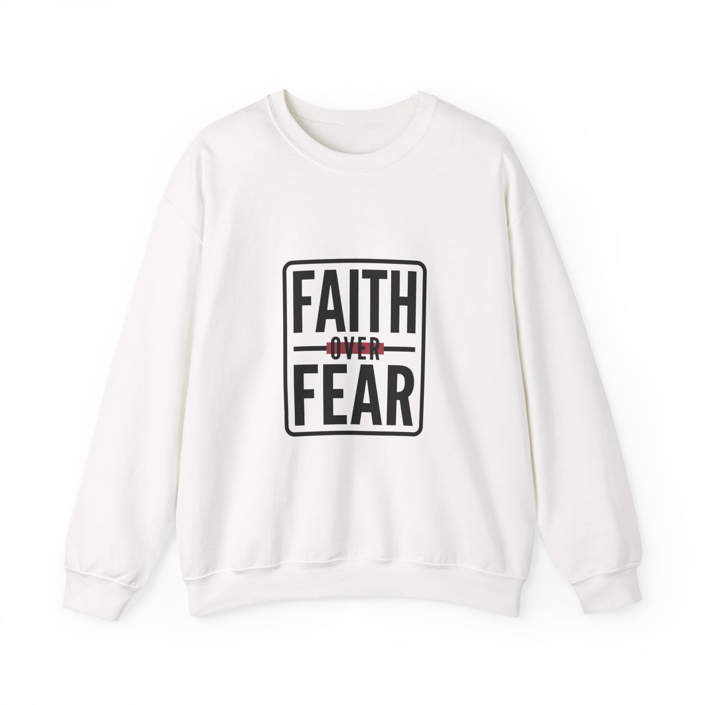 Faith Over Fear Sweatshirt | hometown pride, city basketball