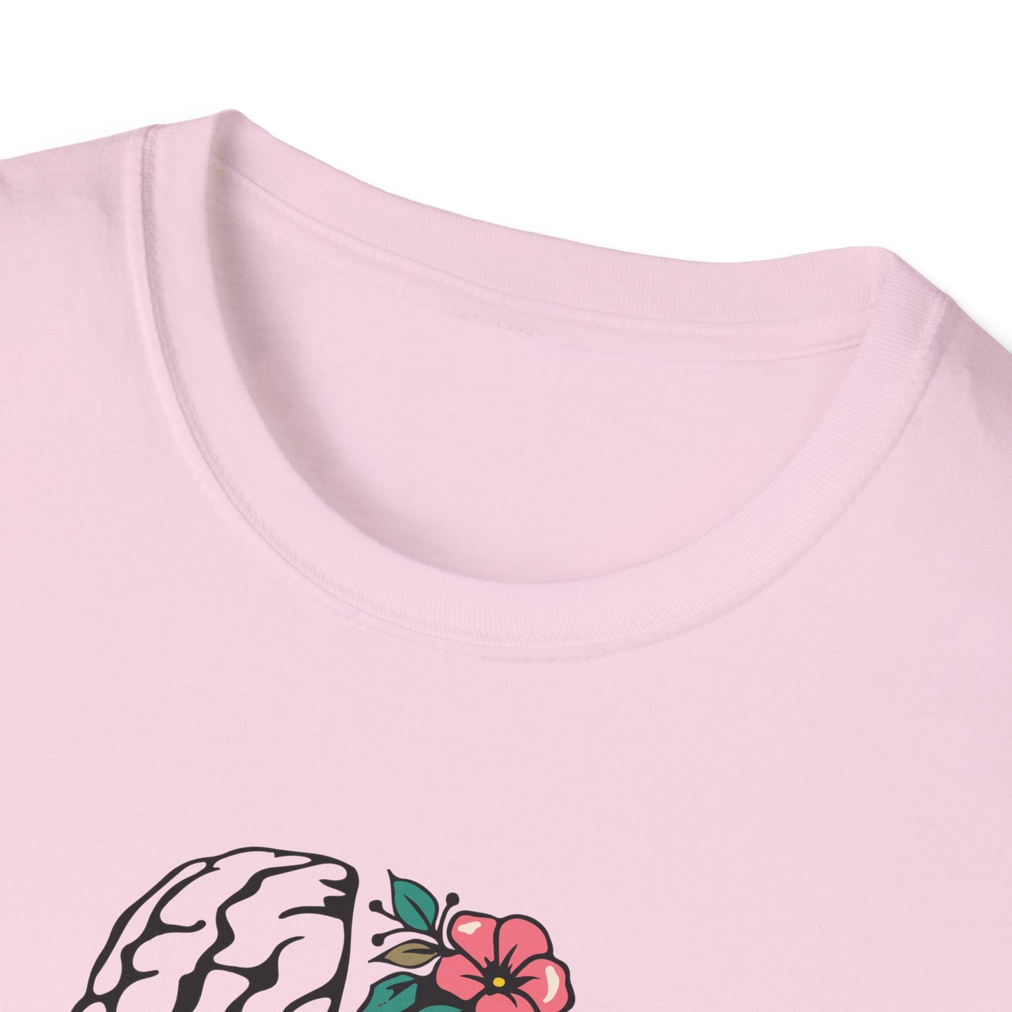 Trust the Process Brain & Flowers T-Shirt