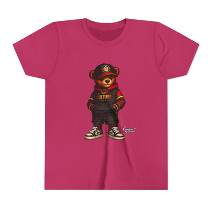 Youth Tee — Urban Bear "Culture" Graphic