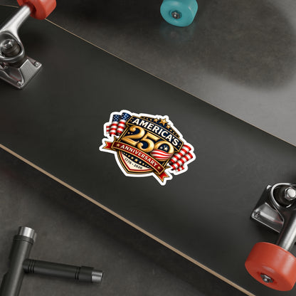 Sticker — "America’s 250th Anniversary 1776–2026" Patriotic Die-Cut Sticker
