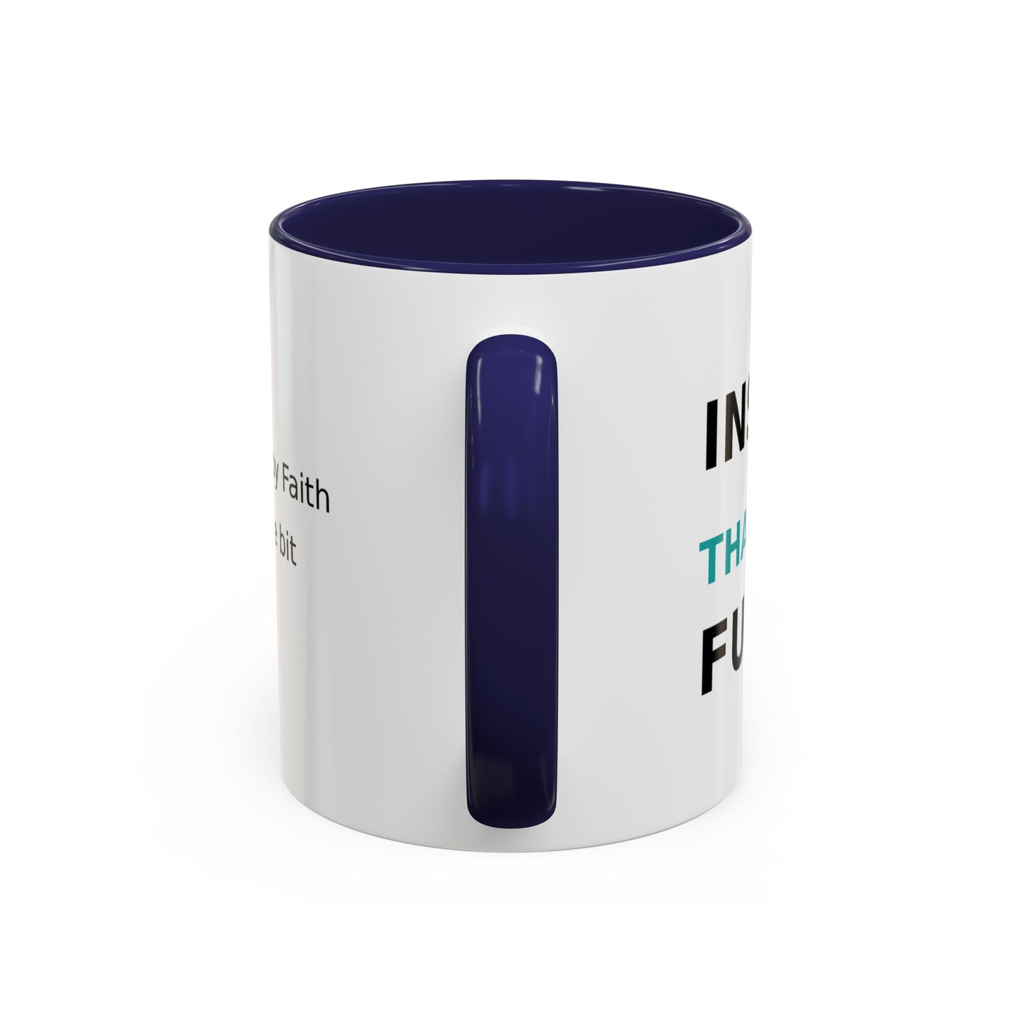 Christian Diabetes Coffee Mug – "Powered by Faith and a Little Bit of Insulin" Accent Mug (11/15oz)