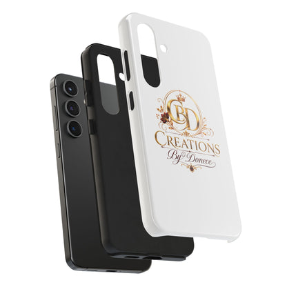BD Creations By Donece Elegant Logo Tough Phone Case — Protective iPhone Cover