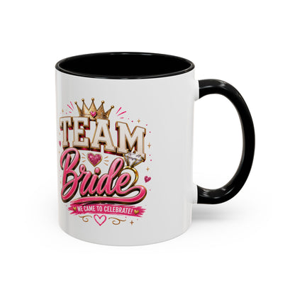 Team Bride Coffee Mug — 'Team Bride' Bachelorette Accent Mug (11/15oz)