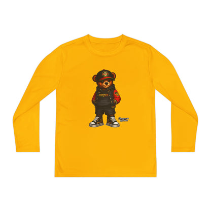 Youth Long Sleeve Tee — Urban Bear Graphic