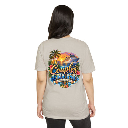 Couples Cruise T-Shirt — Tropical Cruise Vacation Graphic Tee