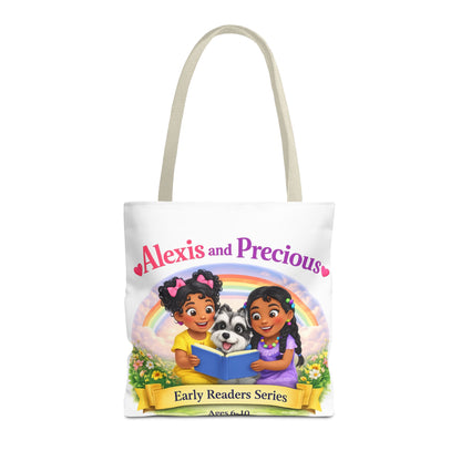 Children's Tote Bag – "Alexis and Precious" Early Readers Book Design