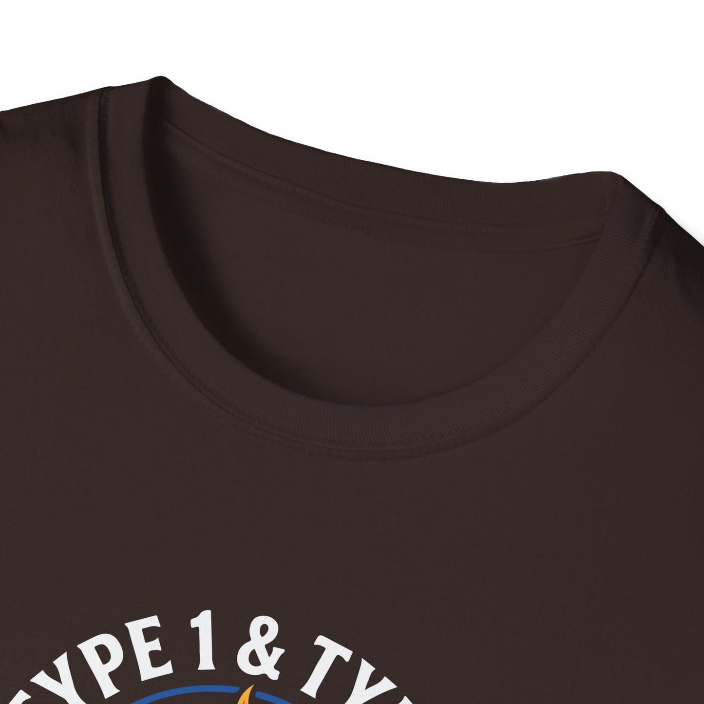 Type 1 & Type 2 Find a Cure Diabetes Awareness T-Shirt