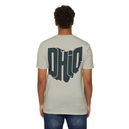 Ohio State Outline T-Shirt — Bold Retro OHIO Graphic Tee