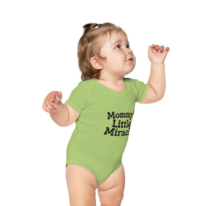 Mommy’s Little Miracle Baby Bodysuit – Newborn Infant Onesie