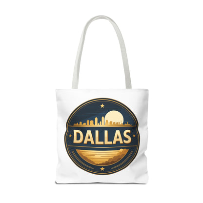 Dallas Skyline Circle Tote