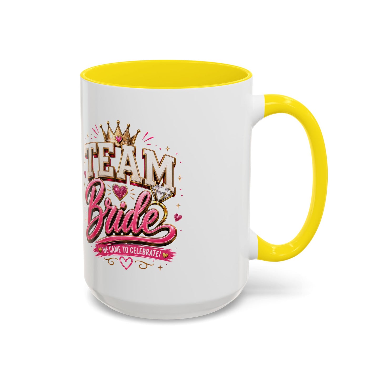 Team Bride Coffee Mug — 'Team Bride' Bachelorette Accent Mug (11/15oz)