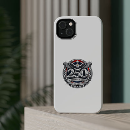 iPhone Magnetic Impact Case — 250th Anniversary Eagle Badge Design