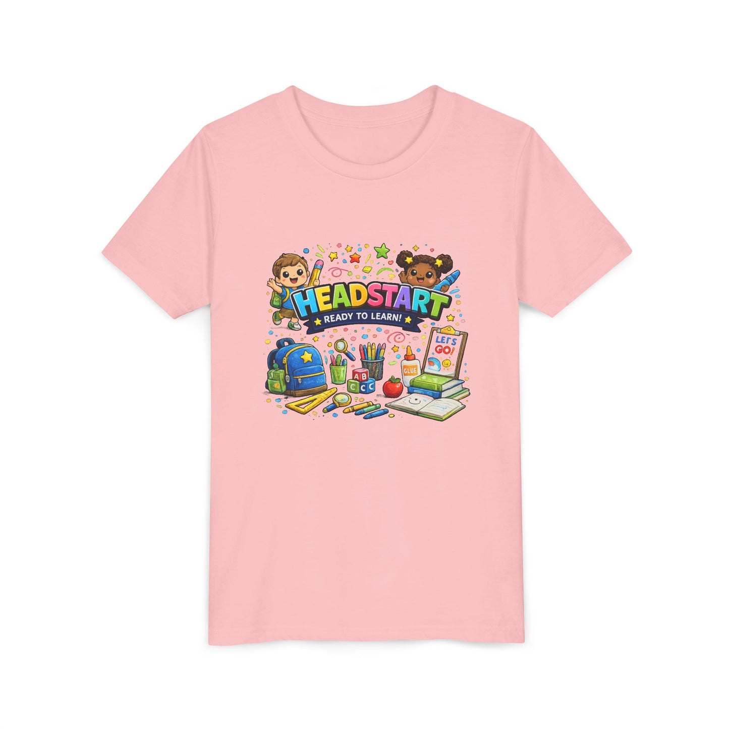 Headstart Kids T-Shirt - Ready to Learn Back-to-School Tee