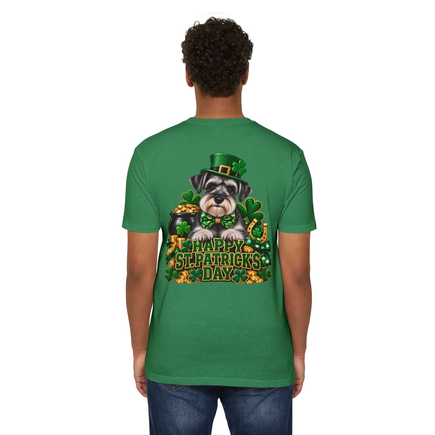 St. Patrick's Day Schnauzer T-Shirt