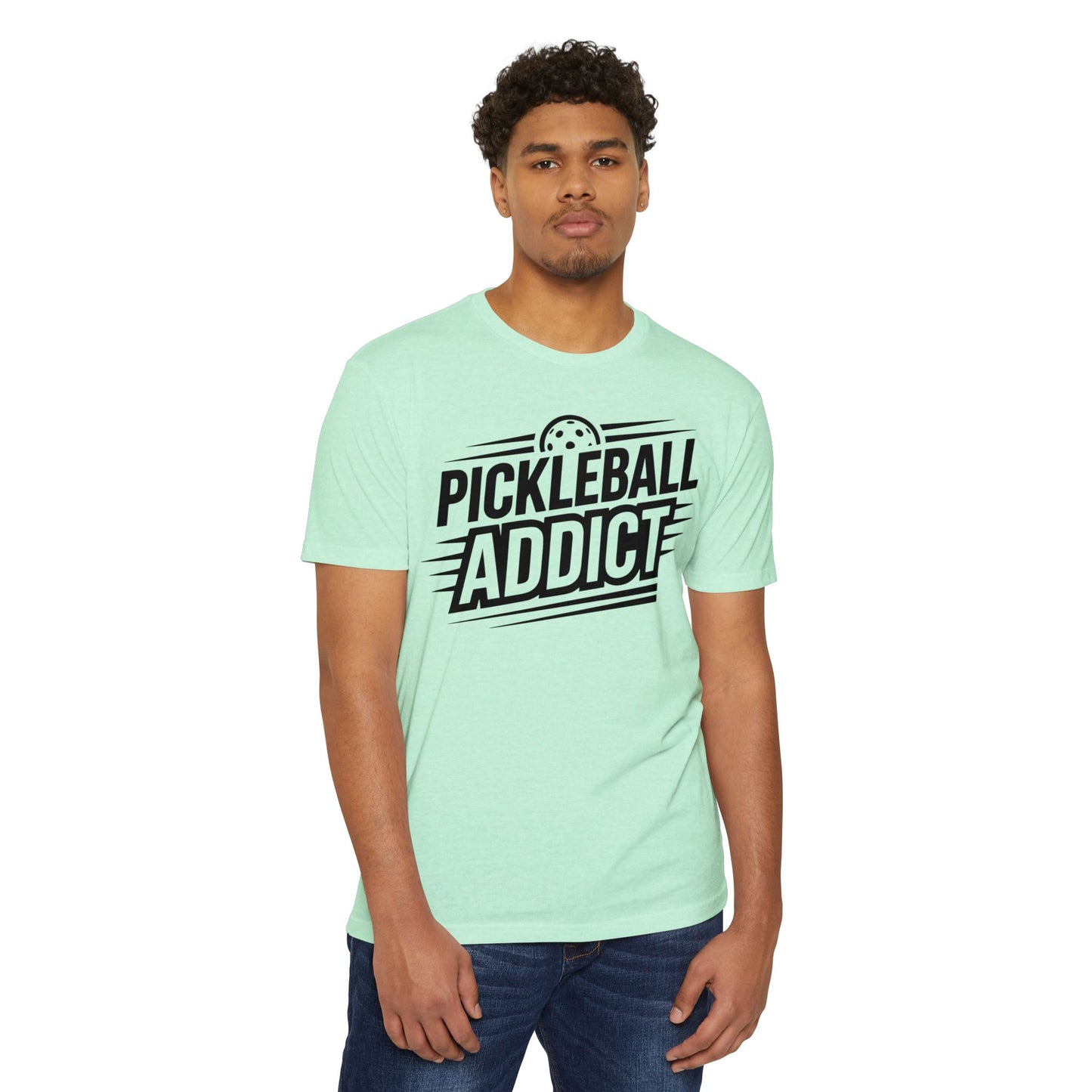 T-Shirt — Pickleball Addict Graphic Tee