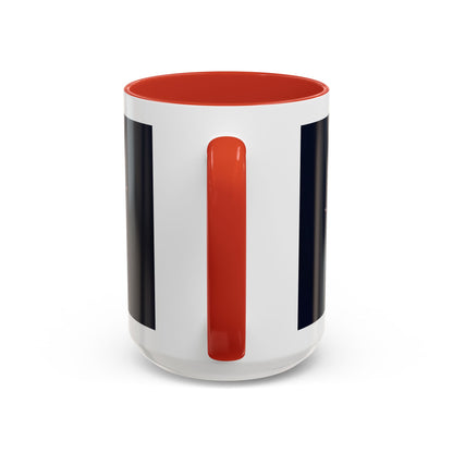 USA 250 Years of Freedom Accent Coffee Mug — Patriotic 1776–2026 Fireworks Design (11/15oz)